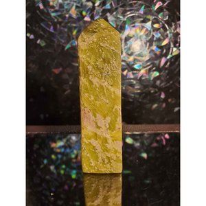 Lime Green Serpentine Tower #17